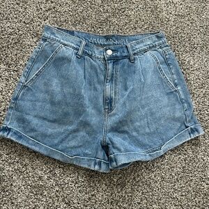 American Eagle Light Wash Jean Shorts